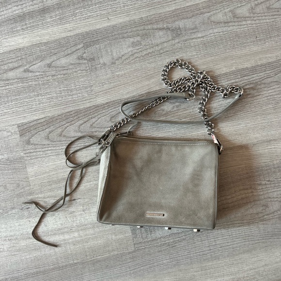 Rebecca Minkoff Bags Rebecca Minkoff Gray Crossbody Purse Poshmark